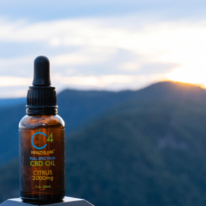 C4 Healthlabs CBD Oil in Blue Ridge Mountains