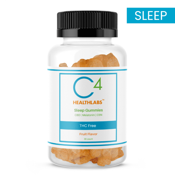 C4 Healthlabs THC Free CBD Sleep Gummies