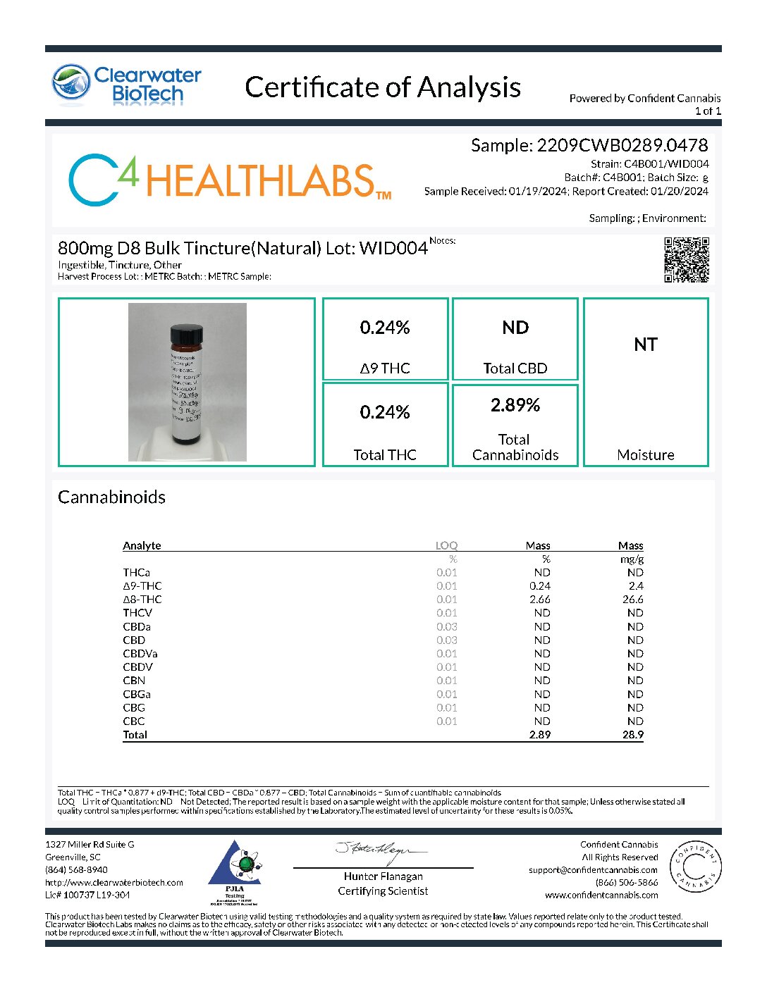 Delta 8 THC Oil – 800 MG 2 Delta 8 THC Oil – 800 MG - Image 2